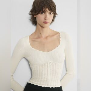 Wilfred Soloist Sweater in Light Birch